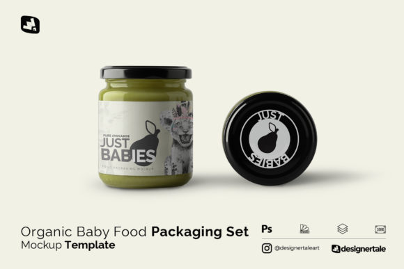 Baby Food Packaging Mockup: A Smart Design Tool