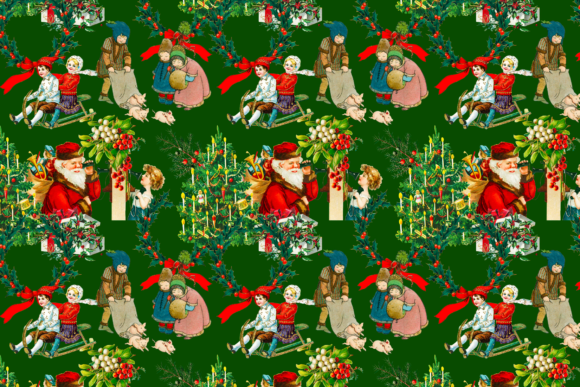 Christmas Festive Santa Backgrounds