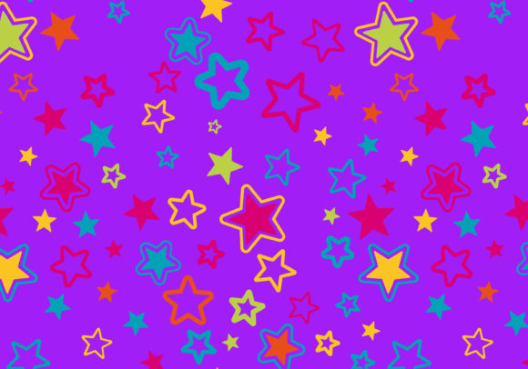 Colorful Stars Seamless Vector Pattern: A Versatile Design for Modern Creatives