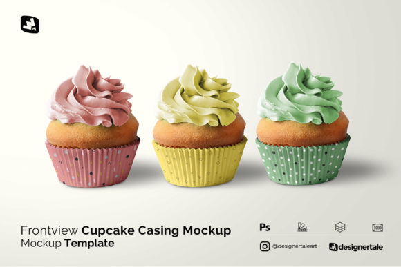 Cupcake Casing Mockup: A Creative Tool for Bakers and Designers