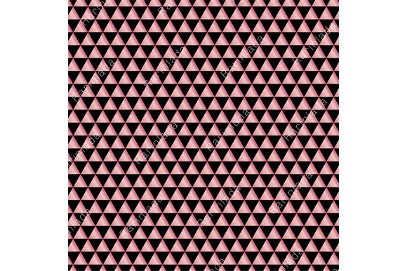 Elegant Rose Gold Triangles Pattern: A Strategic Design Asset for Modern Visual Communication