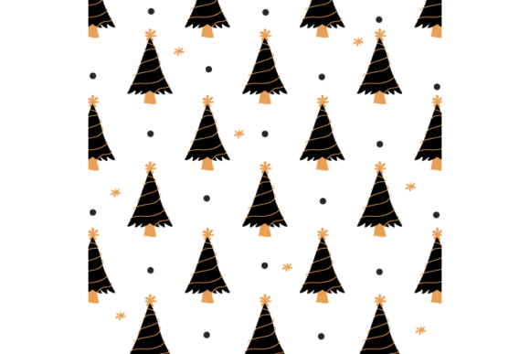 Hand Drawn Christmas Tree 03 Design