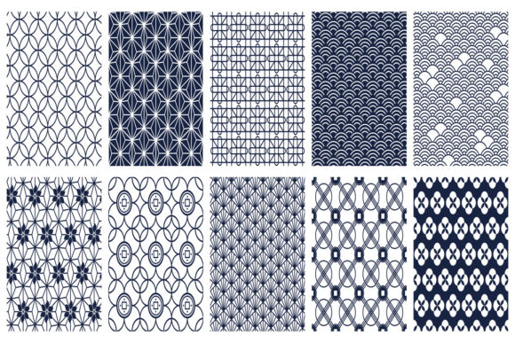 Japanese Geometric Patterns