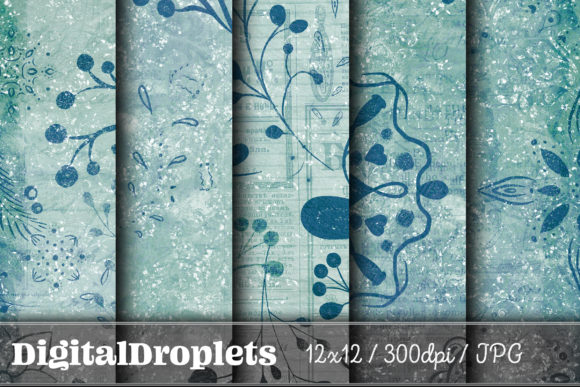Winter Sparkle Vol. 5 Collection: Vintage-Inspired 12×12 Papers for Creative Projects